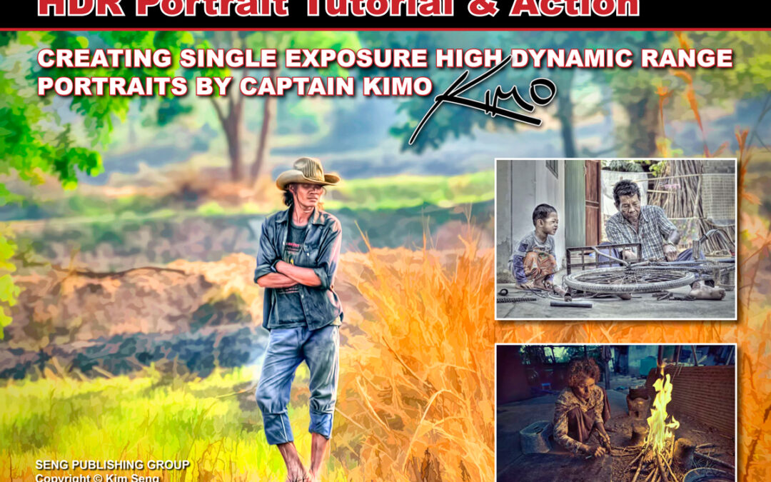 Captain Kimo HDR Portrait eBook and Photoshop Action