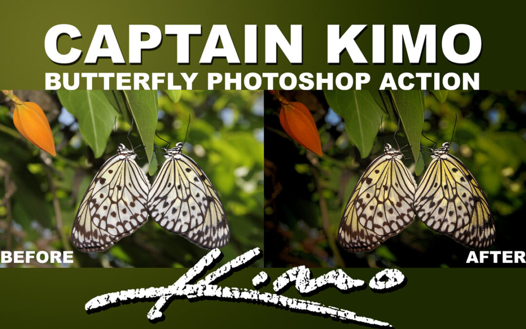 Butterfly Photoshop Action by Captain Kimo
